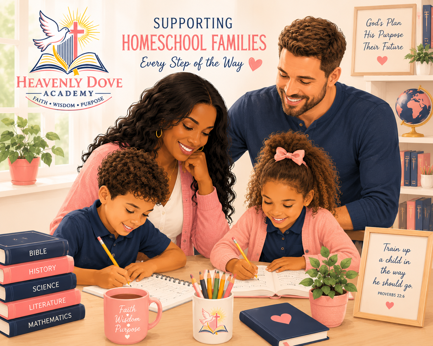 HDA Homeschool Community family learning together