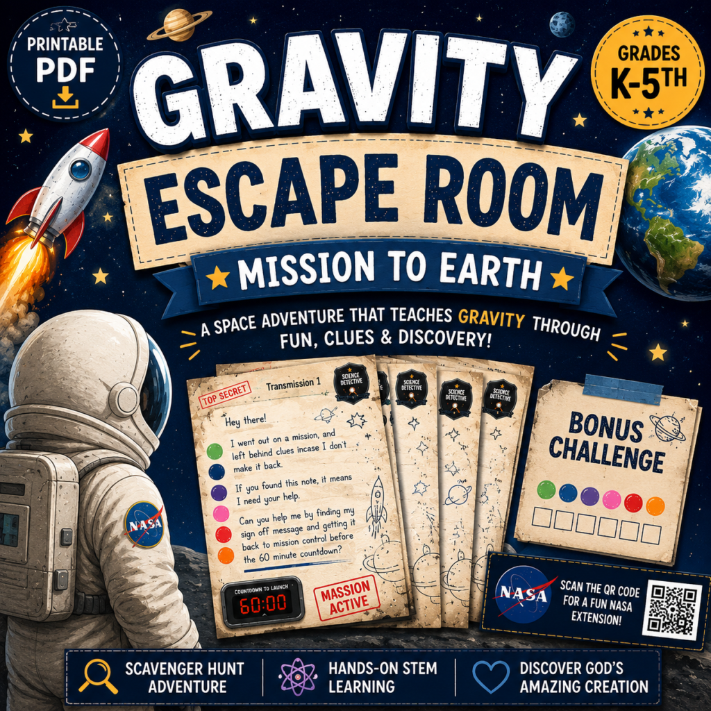 Mission to Earth: A Gravity Escape Room Adventure (Digital Download)