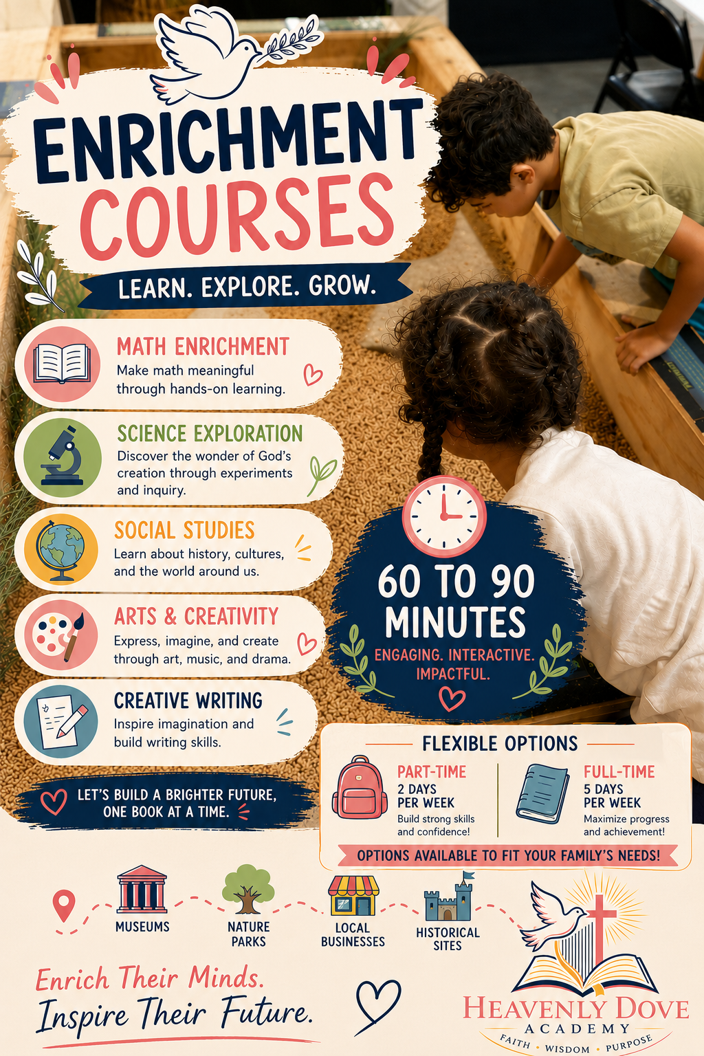 Heavenly Dove Academy Enrichment Courses